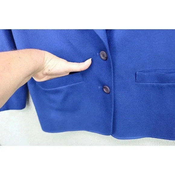 Pendleton Women's 100% Virgin Wool Jacket-Blue-Size Small - Picture 4 of 8